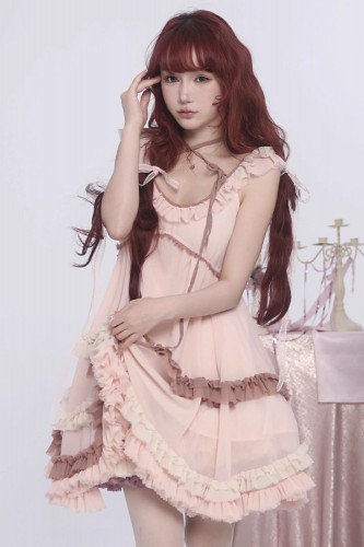 Vestido Strawberry Choco Vanilla - Rose Island