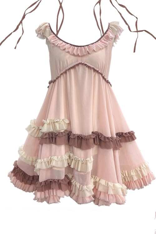 Strawberry Choco Vanilla Dress - Rose Island