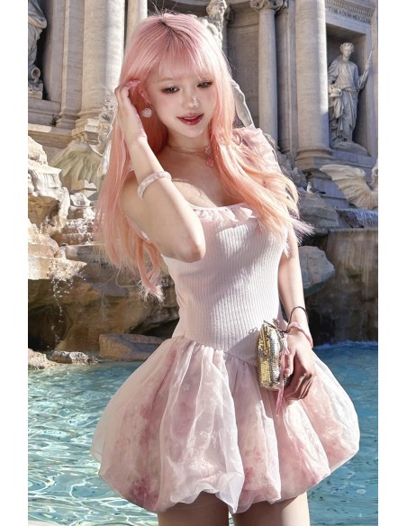 Pink Flower Ballet Dress - Rose Island