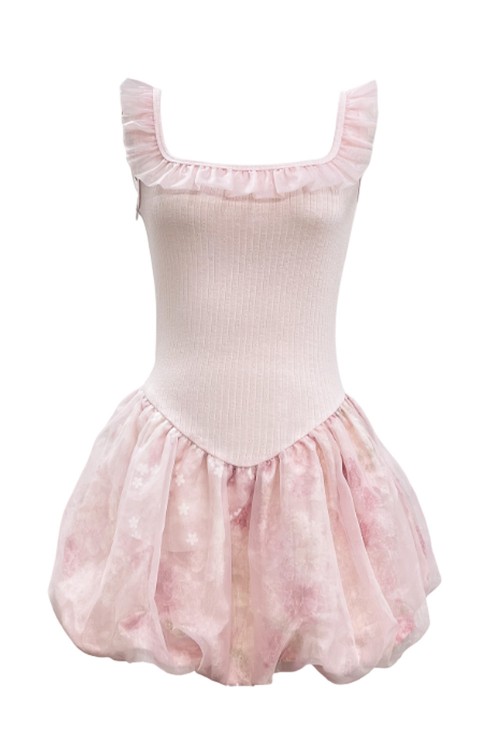 Pink Flower Ballet Dress - Rose Island