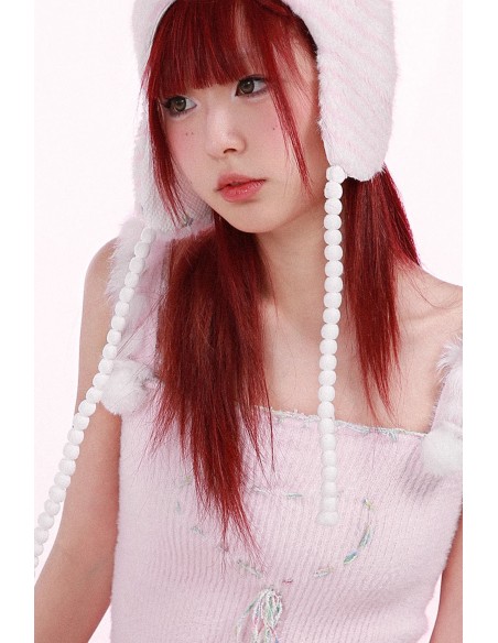 Gorro Pink Racoon - Rose Island