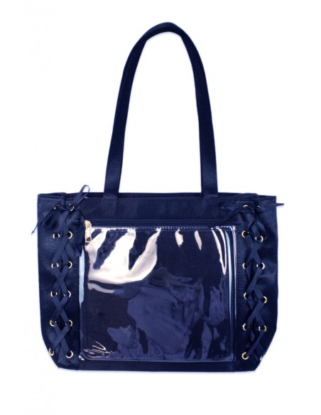 Bolso Ita Bag Satin Ribbon - Azul Marino