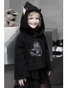 Sudadera con Capucha Nightmare Kitty Para Niño en Negro - Punk Rave