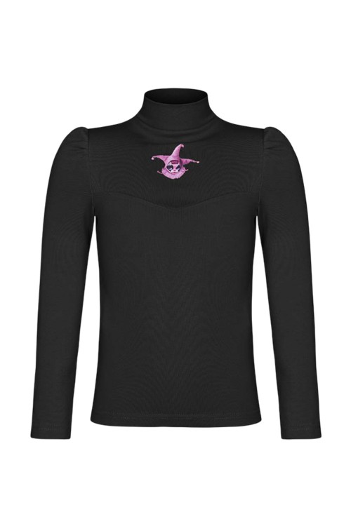 Top Shy Pierrot Para Niño en Negro - Punk Rave