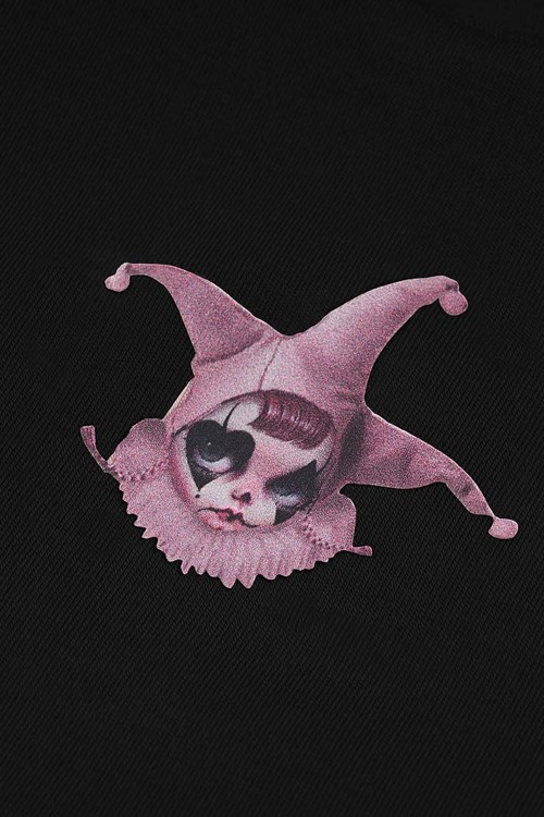 Top Shy Pierrot Para Niño en Negro - Punk Rave