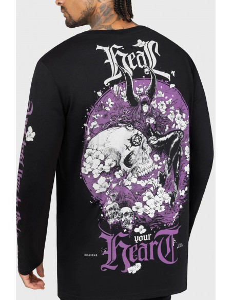 Camiseta de Manga Larga Heal Your Heart - Killstar