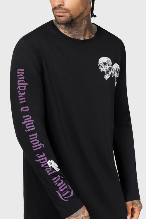 Camiseta de Manga Larga Heal Your Heart - Killstar