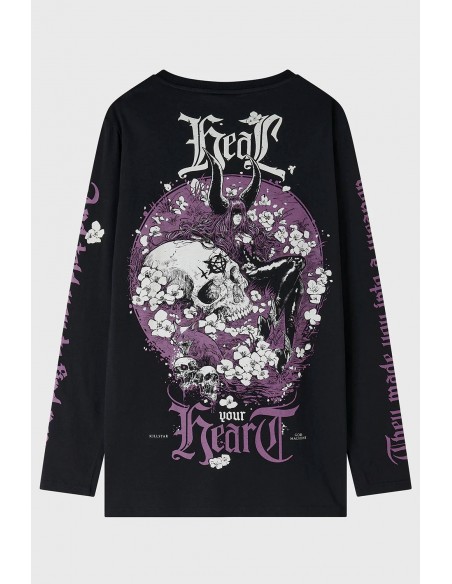 Heal Your Heart Long Sleeve T-Shirt - Killstar