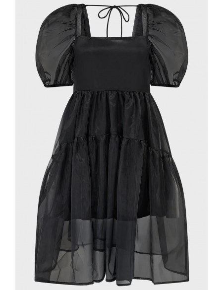 Vestido de Tul Negro Dancing Shadows - Killstar