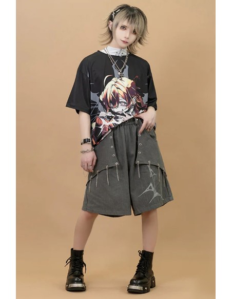 Short Pants Cryptid Corpse ACDC Rag x Gedraji - Grey