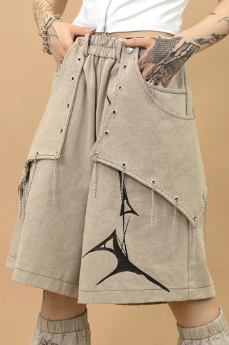 Short Pants Cryptid Corpse ACDC Rag x Gedraji - Beige