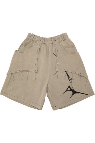 Short Pants Cryptid Corpse ACDC Rag x Gedraji - Beige 2