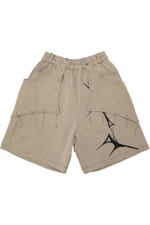 Short Pants Cryptid Corpse ACDC Rag x Gedraji - Beige