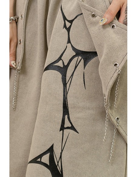 Short Pants Cryptid Corpse ACDC Rag x Gedraji - Beige