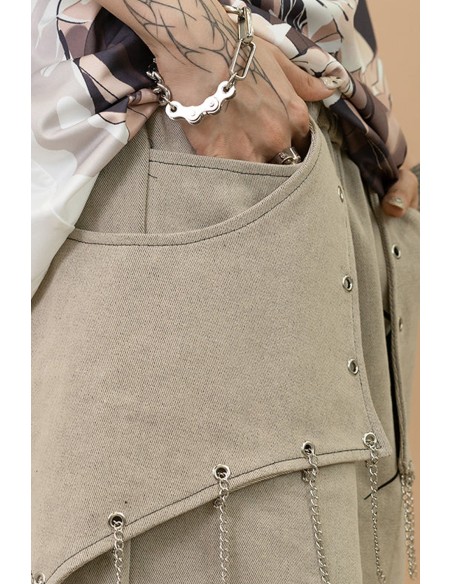 Short Pants Cryptid Corpse ACDC Rag x Gedraji - Beige