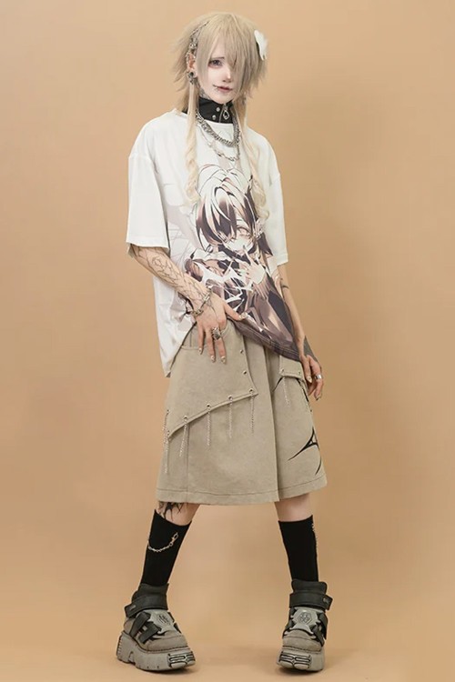 Short Pants Cryptid Corpse ACDC Rag x Gedraji - Beige