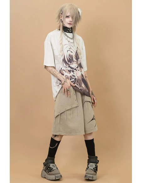 Short Pants Cryptid Corpse ACDC Rag x Gedraji - Beige