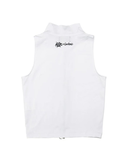 Cryptid Corpse ACDC Rag x Gedraji Sleeveless Top - White