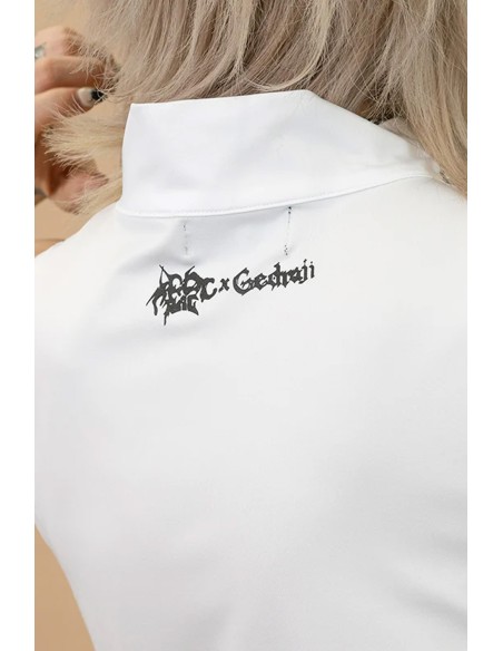 Cryptid Corpse ACDC Rag x Gedraji Sleeveless Top - White