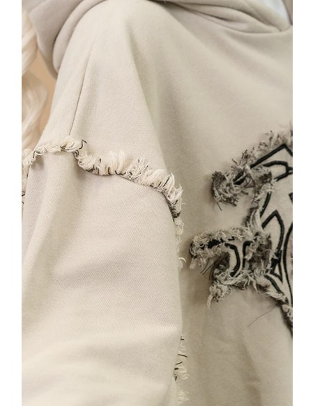 Cryptid Corpse ACDC Rag x Gedraji Hoodie - Beige