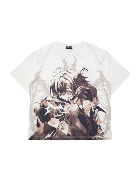 Oversized T-Shirt Cryptid Corpse ACDC Rag x Gedraji - White