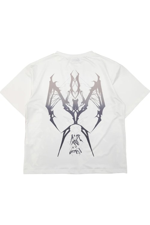 Oversized T-Shirt Cryptid Corpse ACDC Rag x Gedraji - White