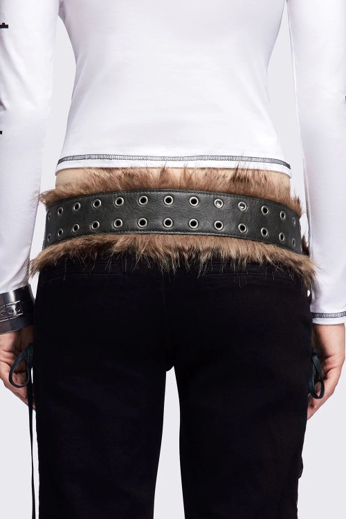 Cinturón Furry Buckle - Minga London