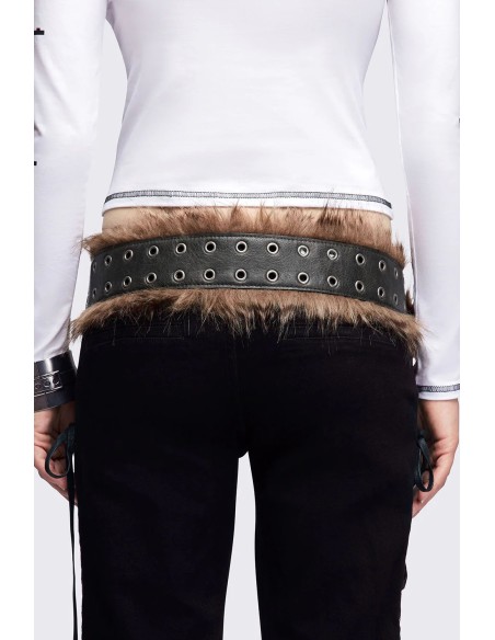 Cinturón Furry Buckle - Minga London