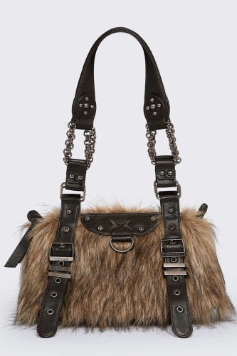 Bolso de Pelito Gigi en Marrón - Minga London