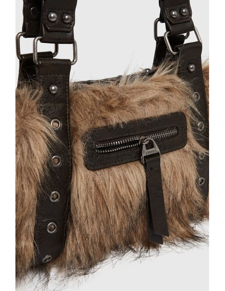 Bolso de Pelito Gigi en Marrón - Minga London