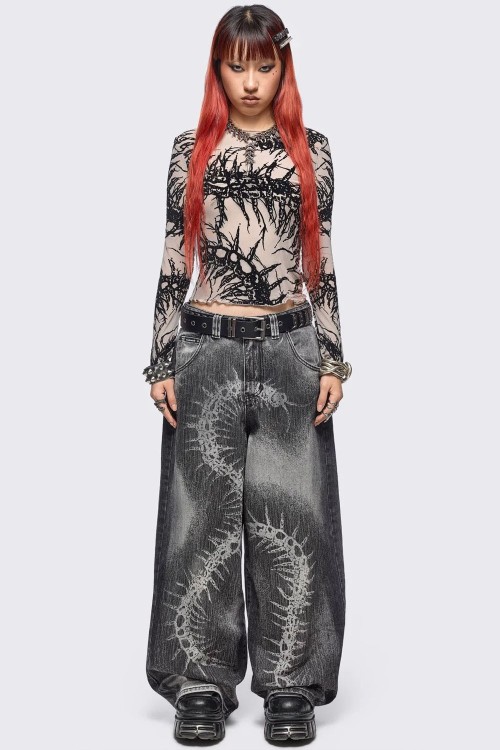 Top de Gasa Centipede en Beige - Minga London