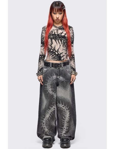 Top de Gasa Centipede en Beige - Minga London