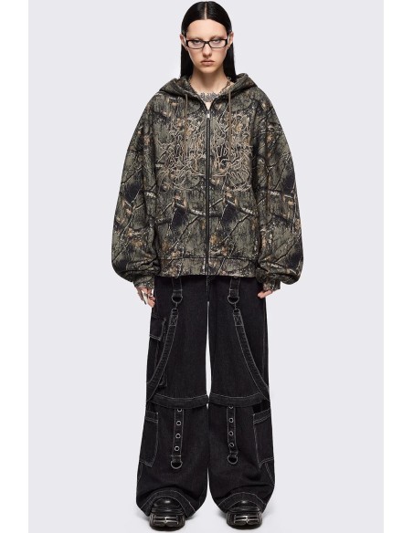 Forest Tree Camouflage Hoodie - Minga London