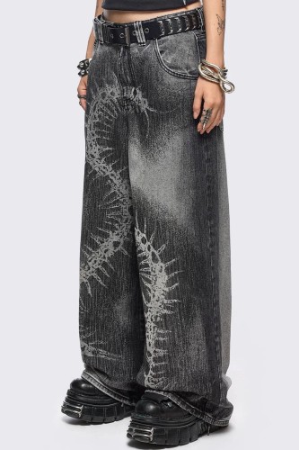 Centipede Baggy Trousers in Grey - Minga London 2