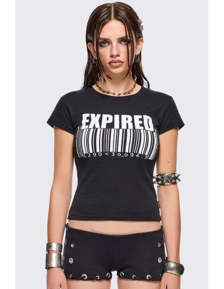 Camiseta Baby Tee Expired - Minga London