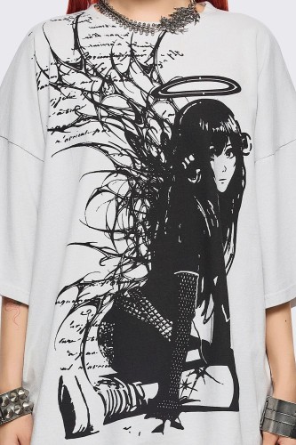 Lost Halo Oversized T-shirt - Minga London 2