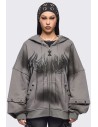 Heaven Hoodie in Grey - Minga London