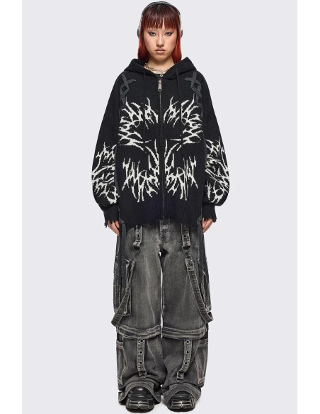 Abyx Knit Sweatshirt - Minga London