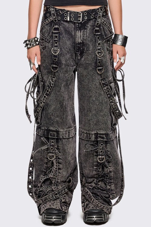 Pantalón Cargo Blink en Gris - Minga London