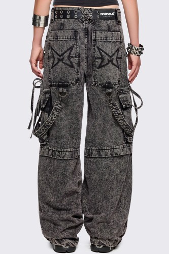 Pantalón Cargo Blink en Gris - Minga London 2