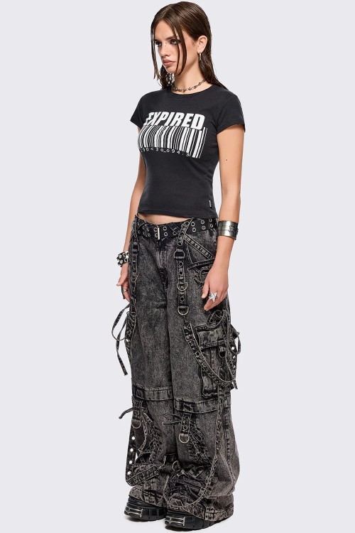 Pantalón Cargo Blink en Gris - Minga London